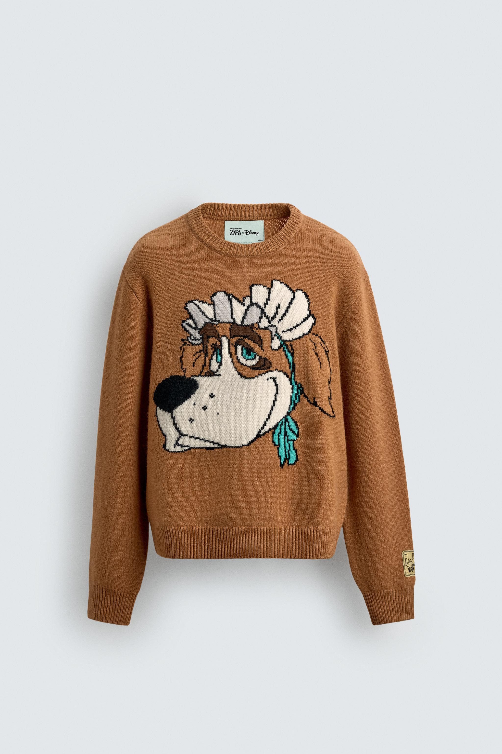 WOOL JUMPER NANA PETER PAN HARRY LAMBERT FOR ZARA X DISNEY